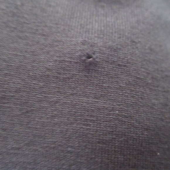 Eileen Fisher Midi Skirt Plus Size 3X Black Knit Stretch Tencel Stretch FLAW - Picture 9 of 9